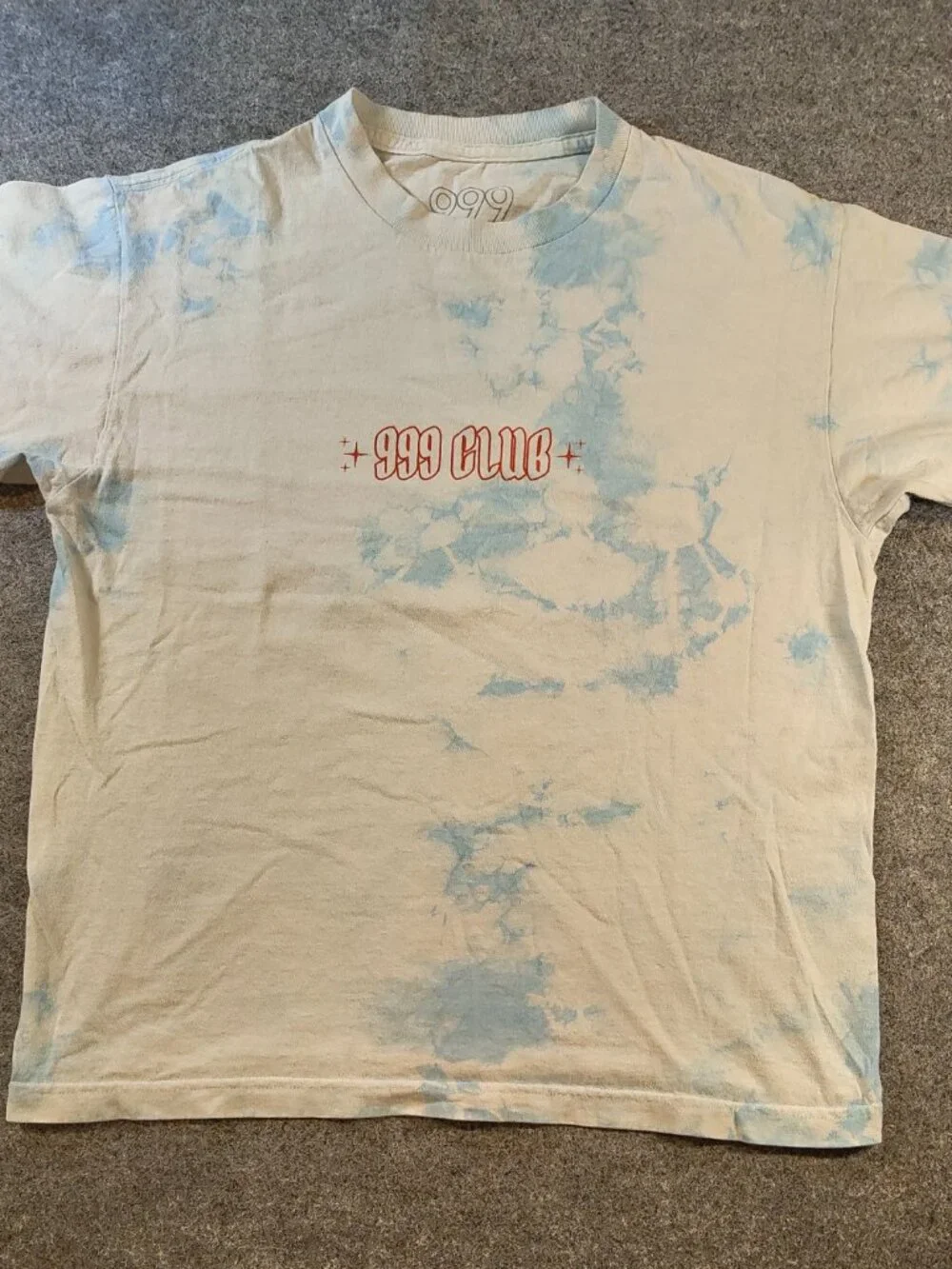 999 Club Tie‑Dye Graphic Tee | Men’s Medium | Juice WRLD Streetwear